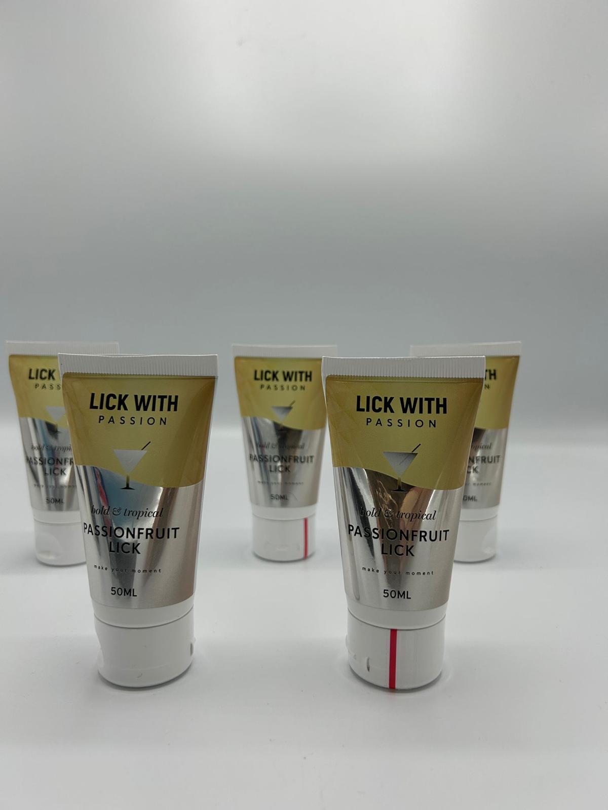 Jadalny Żel Oralny Passionfruit • Lick with Passion • Gra wstępna - obrazek 2